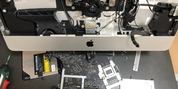 iMac 修理 液晶