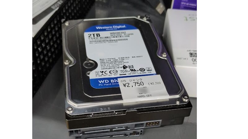 RecoveryFoxAIで中古HDDのデータを復元してみた
