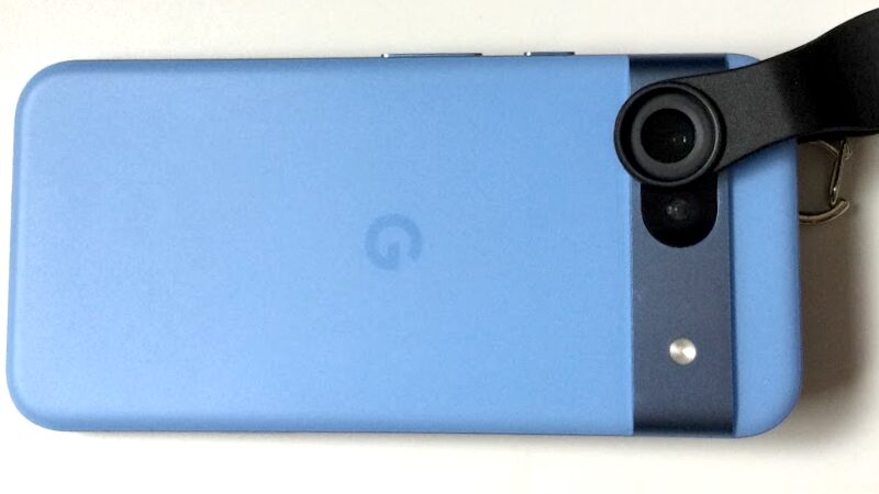 スマホ 望遠レンズで月を撮影してみた