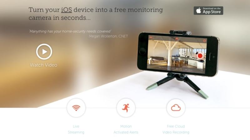 古いスマホを防犯・見守りカメラとして再利用