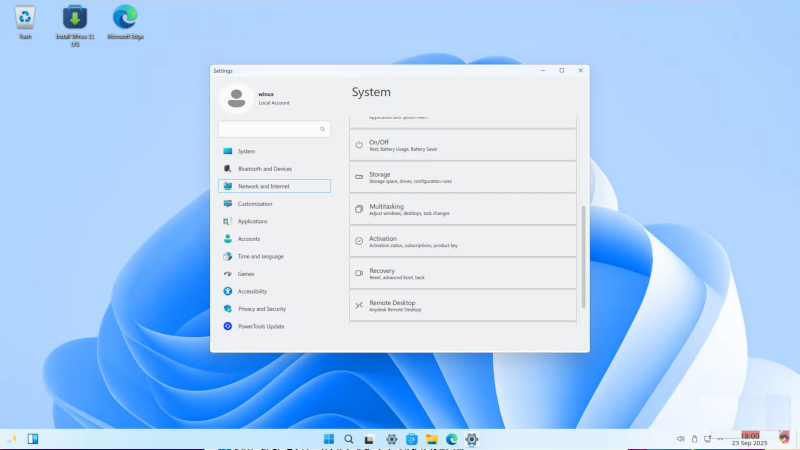 Windows11 アップデートできない古いパソコンをWinuxで復活